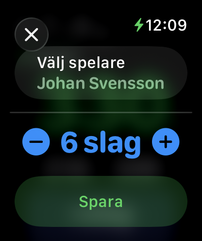 Apple Watch Slagregistrering